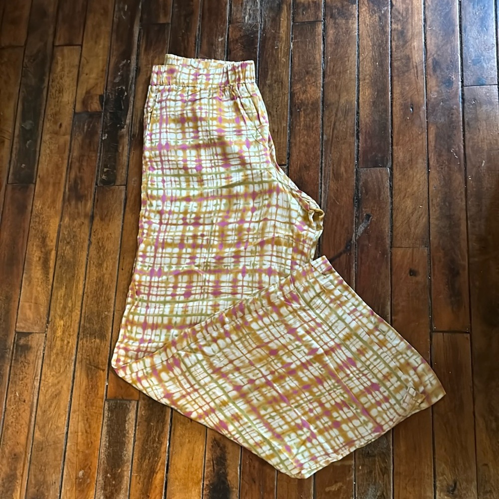 ottod’Ame Zafferano Viscosa Palazzo Trousers Size US/12 NWT